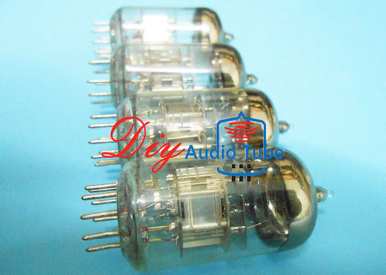 China Tipo tubo estéreo amperios, tubo del triodo del vintage de vacío electrónico de la parte alta 6N2 proveedor