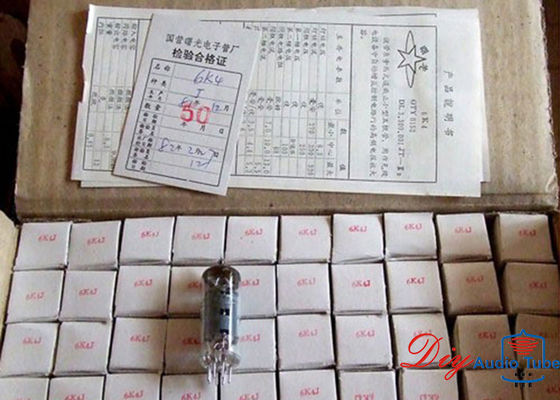 China El nuevo grado de los tubos de vacío del vintage del pentodo de la colección antigua 6K4 T substituye los tubos de vacío de EF93 6BA6 6K4П proveedor